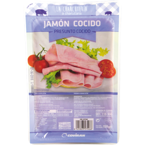 Imagen de Lonchas de jamón cocido 150 g