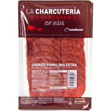 Imagen de Chorizo Pamplona lonchas 100 g