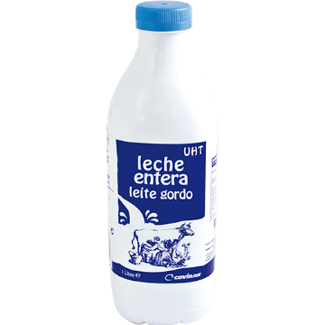 Imagen de Botella de leche entera 1 L