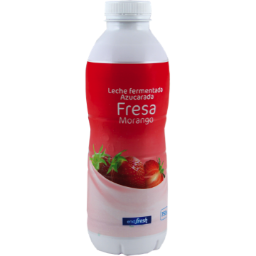 Imagen de Strawberry flavor liquid yogurt 750 g