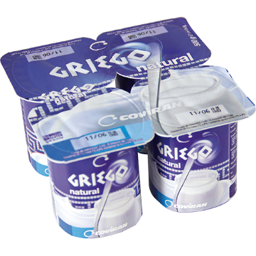 Imagen de Natural GREEK yogurt 125 g pack 4 u