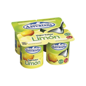 Imagen de YOGUR ASTURIANA LIMON 4X125 GRS