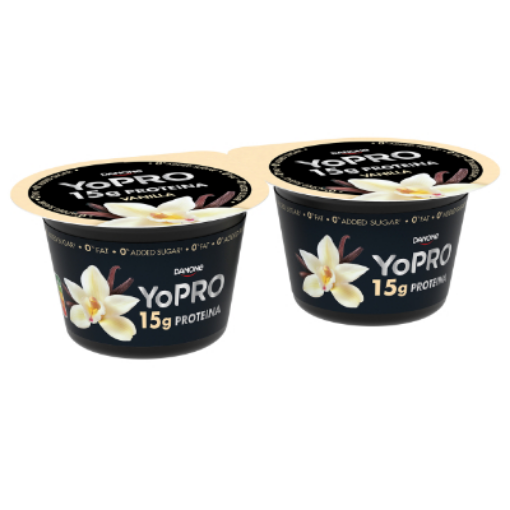 Imagen de YOPRO VAINILLA DANONE 2X160g.