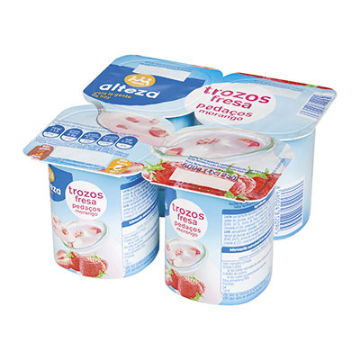 Imagen de YOGUR ALTEZA CON FRESA 4X125 GRS