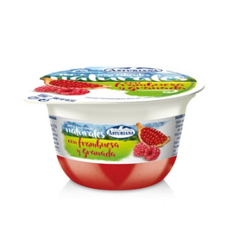 Imagen de YOGUR C/FRAMBUESA-GRANADA ASTURIANA 125G