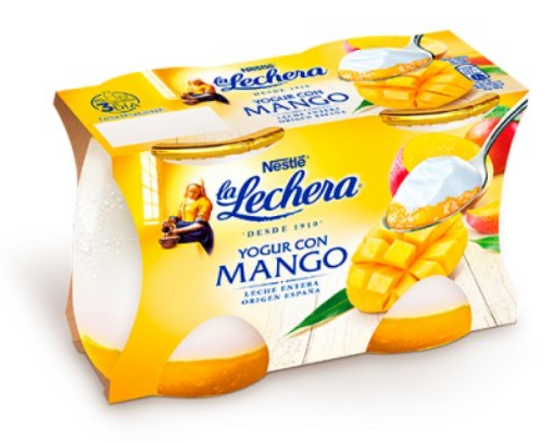 Imagen de YOGUR CON MANGO LA LECHERA 2X125