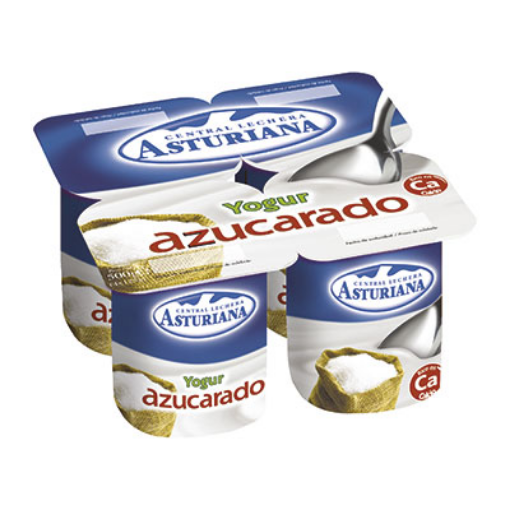 Imagen de YOGUR ASTURIANA AZUCARADO 4X125 GRS