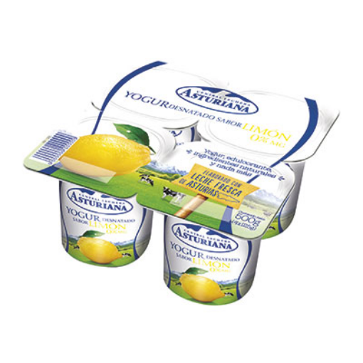 Imagen de YOGUR ASTURIANA DESNAT. LIMON 4X125