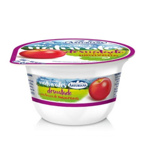 Imagen de YOGUR DESNAT C/MANZANA ASTURIANA 125G