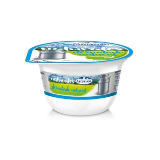 Imagen de YOGUR DESNATADO NATURAL ASTURIANA 125G