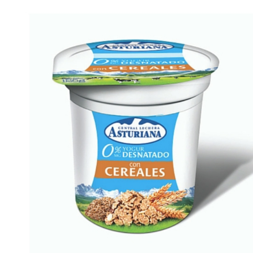 Imagen de YOGUR DESNAT C/CEREALES ASTURIANA 125G