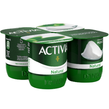 Imagen de ACTIVIA NATURAL 4X125 GRS