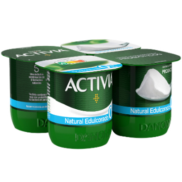 Imagen de ACTIVIA NATURAL 0% EDULCORADO 4X125