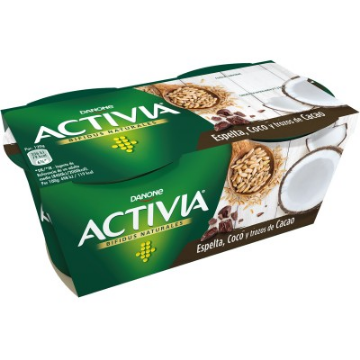 Imagen de ACTIVIA ESPELTA/COCO/CACAO 2X120