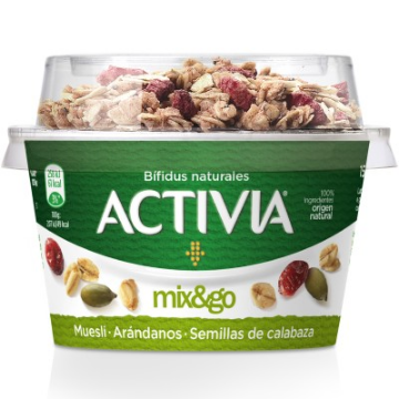 Imagen de ACTIVIA MIX&GO MUESLI/ARANDANOS