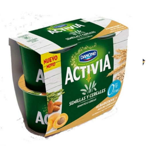 Imagen de ACTIVIA ALBARICOQUE MULTICERAL 0%4X120G