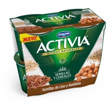 Imagen de ACTIVIA WE CEREAL LINO AVELLANA