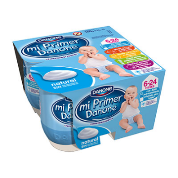 Imagen de YOGUR DANONE MI 1º NATURAL 4X125