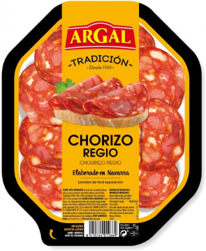 Imagen de CHORIZO ARGAL REGIO PLATO 75 GRS