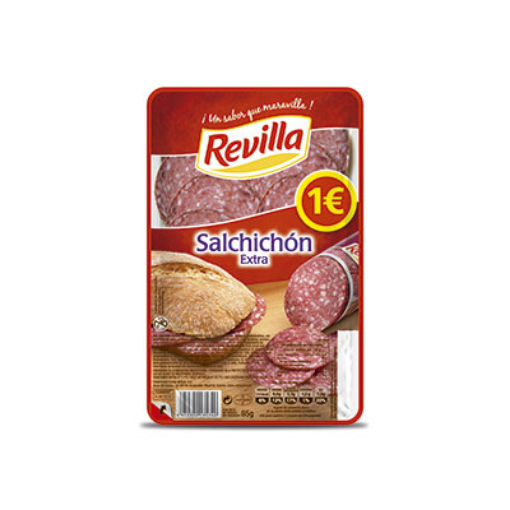 Imagen de SALCHICHON REVILLA EXTRA 85G 1E