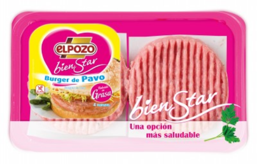 Imagen de BURGUER PAVO EL POZO 320g.