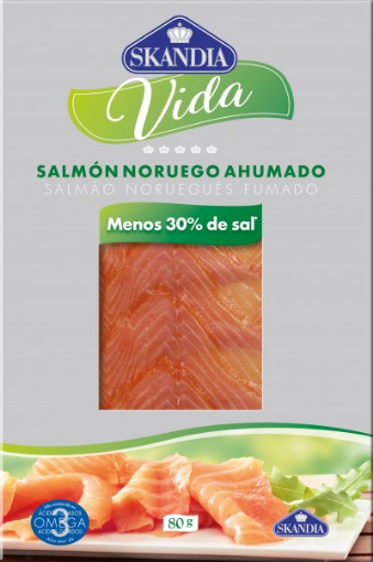 Imagen de SALMON AHUMADO -30% SAL SKANDIA