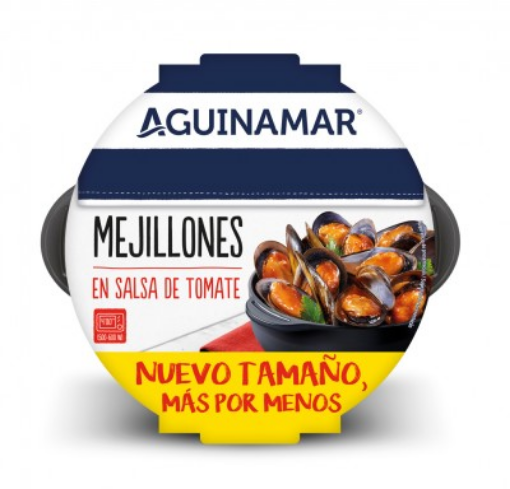 Imagen de MEJILLON SALSA TOMATE AGUINAMAR