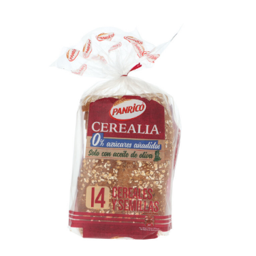 Imagen de PAN MOLDE PANRICO CEREALIA 14 SEMILLAS 435G