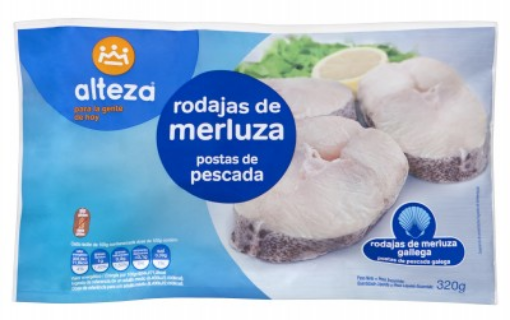 Imagen de RODAJAS MERLUZA ALTEZA 400G