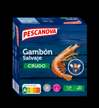 Imagen de GAMBON CRUDO 7/10 PESCANOVA 300g