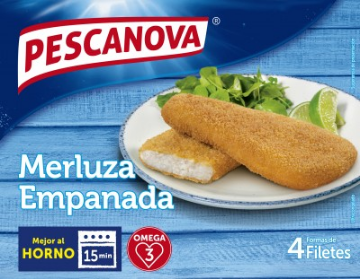 Imagen de MERLUZA EMPANADA FILETE PESCANOV