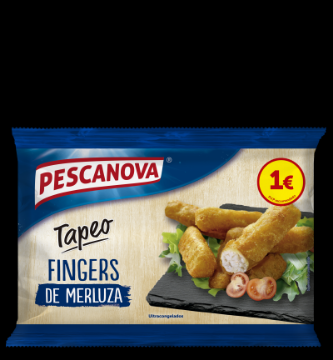 Imagen de FINGUERS MERLUZA PESCANOVA 200g.