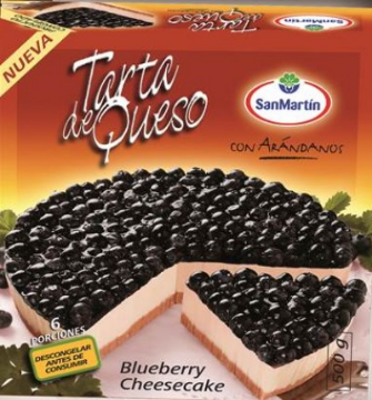 Imagen de TARTA S.MARTIN QUESO ARAND.500 GRS