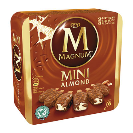 Imagen de MAGNUN MINI ALMENDRA P-6X60 ML