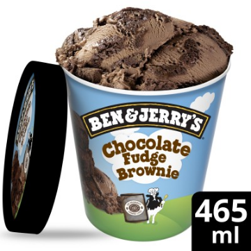 Imagen de BEN&JERRY CHOCO FUDGE BROW 465ML