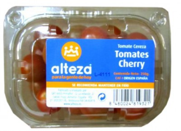 Imagen de TOMATE CHERRY BANDEJA 250 GRS