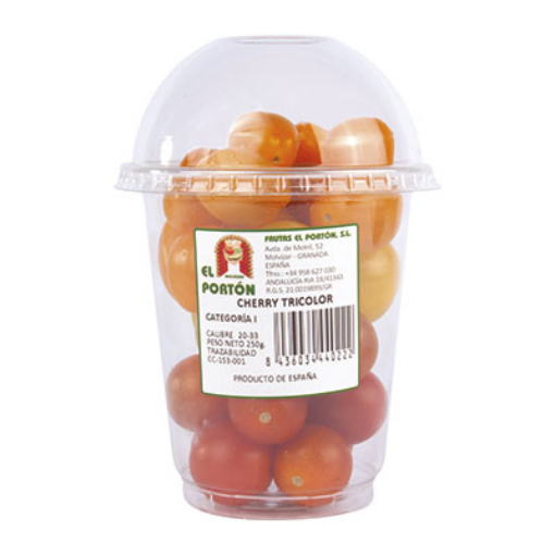 Imagen de TOMATE CHERRY TRICOLOR 250 G