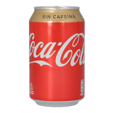 Imagen de COCA COLA SIN CAFEINA LATA 33CL