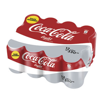 Imagen de COCA COLA LIGHT LATA 33 CL.P.12