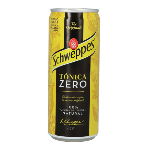 Imagen de TONICA SCHWEPPES ZERO LATA 33CL