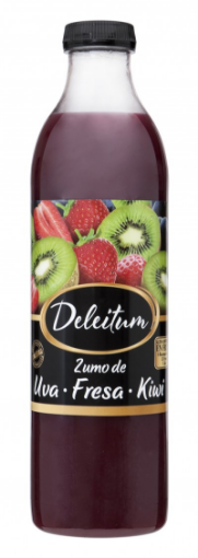 Imagen de ZUMO DELEITUM UVA/FRES/KIWI 75CL