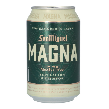 Imagen de CERVEZA SAN MIGUEL MAGNA LATA 33