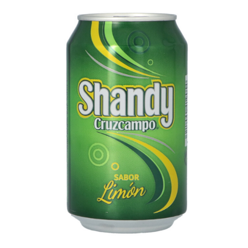 Imagen de CERVEZA SHANDY CRUZCAMPO LIMON LATA 33CL