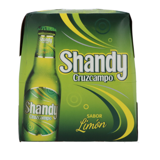 Imagen de CERVEZA SHANDY CRUZCAMPO LIMON 25CL PACK 6