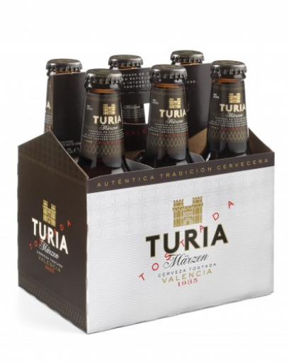 Imagen de CERVEZA TOSTADA TURIA MARZEN 25