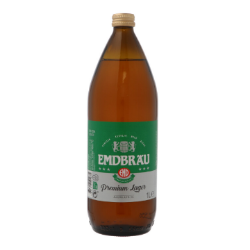 Imagen de CERVEZA EMDBRAU PREMIUM LAGER 1L