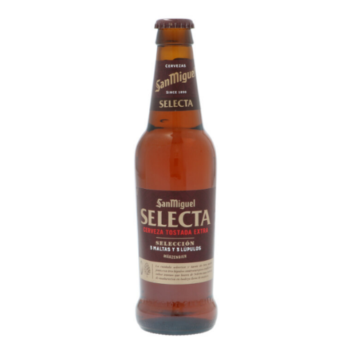 Imagen de CERVEZA SAN MIGUEL SELECTA TOSTADA BOTELLA 33CL