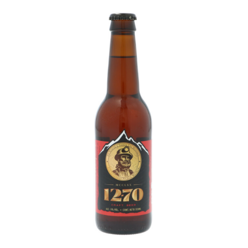 Imagen de CERVEZA LAGER 1270 BOTELLA 33 CL