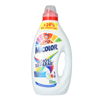 Imagen de DETERGENTE LIQUIDO MICOLOR ADIOS AL SEPARAR 23 LAVADOS