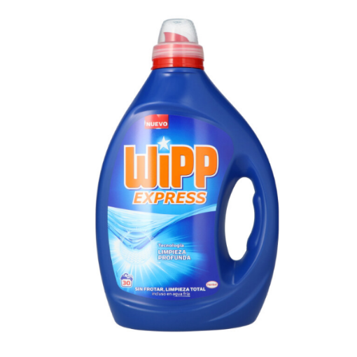 Imagen de DETERGENTE LIQUIDO WIPP EXPRESS 30 LAVADOS